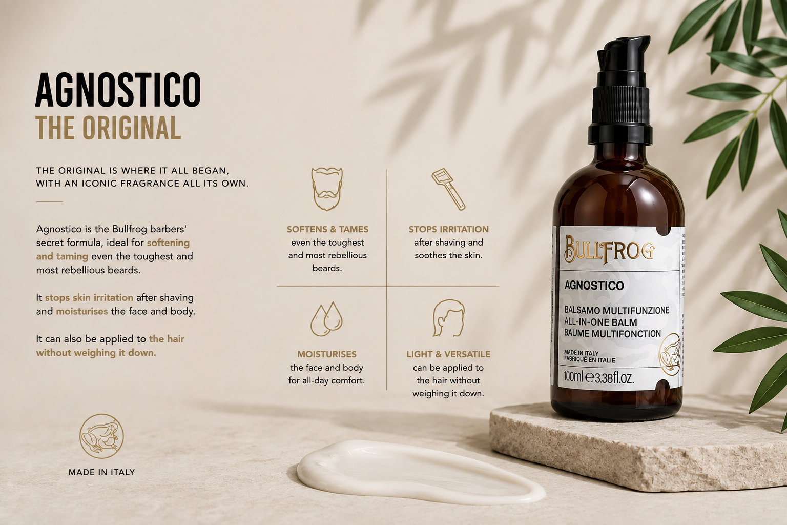 Agnostico All-in-One Balm - 100ML 1
